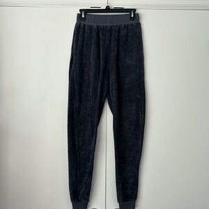 BrownLee terry cloth post game joggers size small